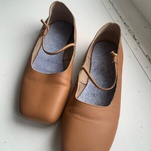 Empress square toe ballet flats